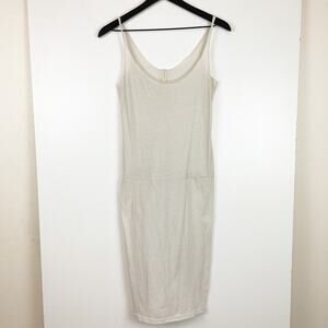 Raquel Allegra Size 1 (US 6/8) Slip Dress White Stretch